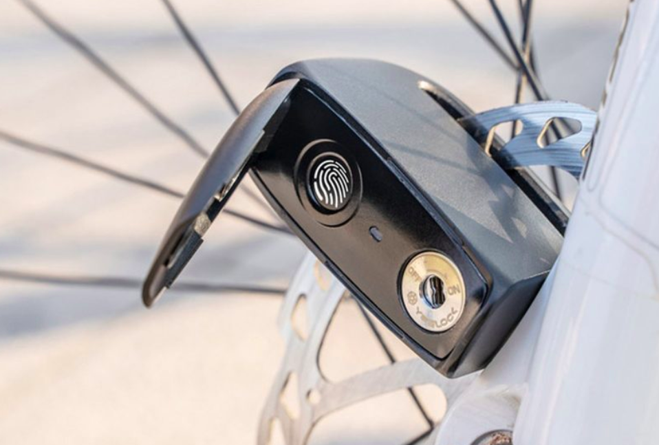 YEELOCK / FINGERPRINT KEY CYCLING DISC BRAKE LOCK