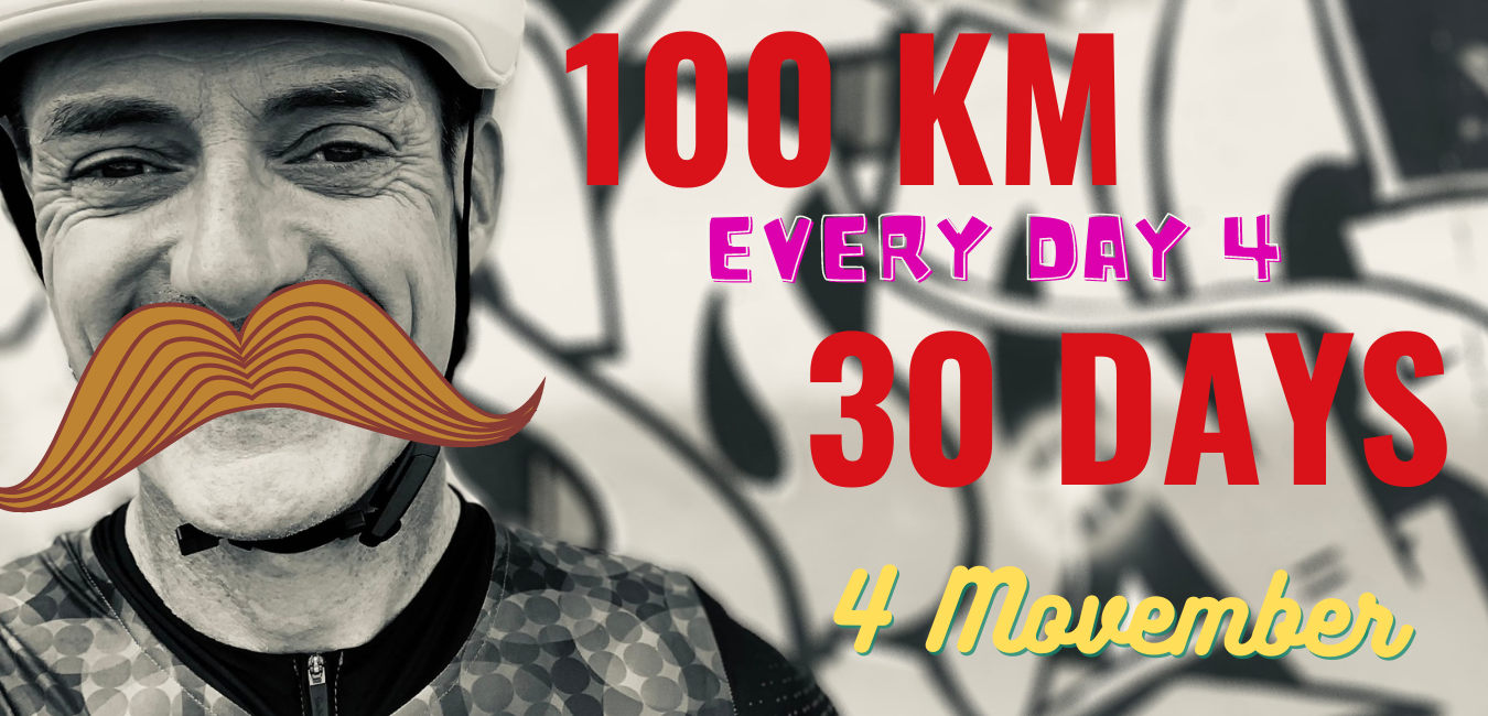 100km a Day for 30 Days?! My Movember Challenge